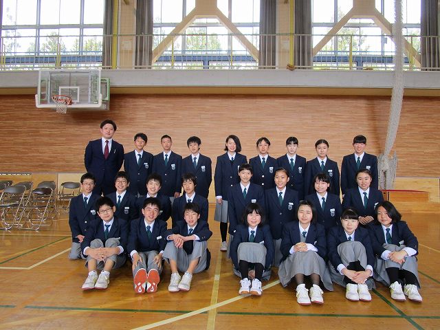 令和元年度 2学年 クラス写真 米沢市立第五中学校