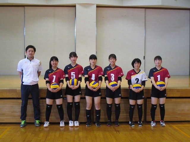 中学女子部活集合写真 