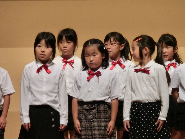 連合音楽会 14 09 17 ありがとうの花 合唱 またあえる日まで 合唱奏